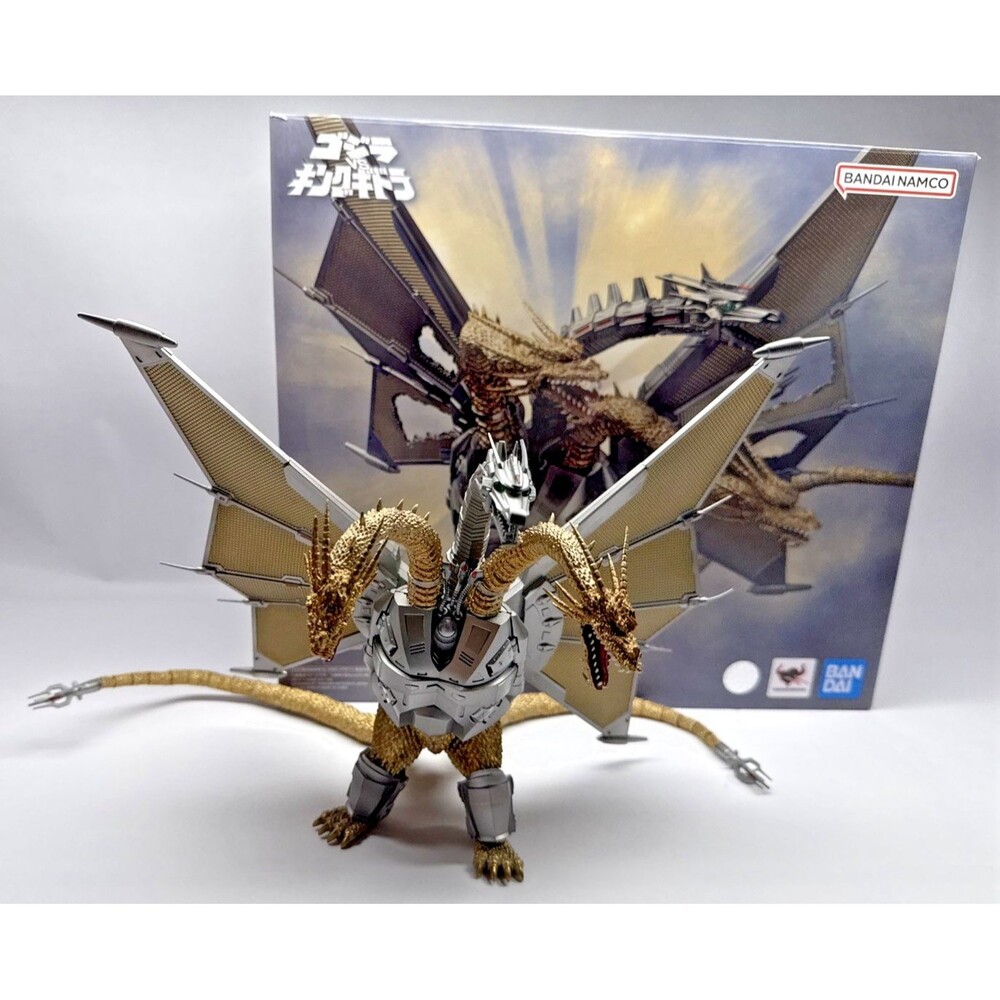 Bandai S.H. MonsterArts Mecha King Ghidorah Shinjuku Battle Ver Toho Godzilla